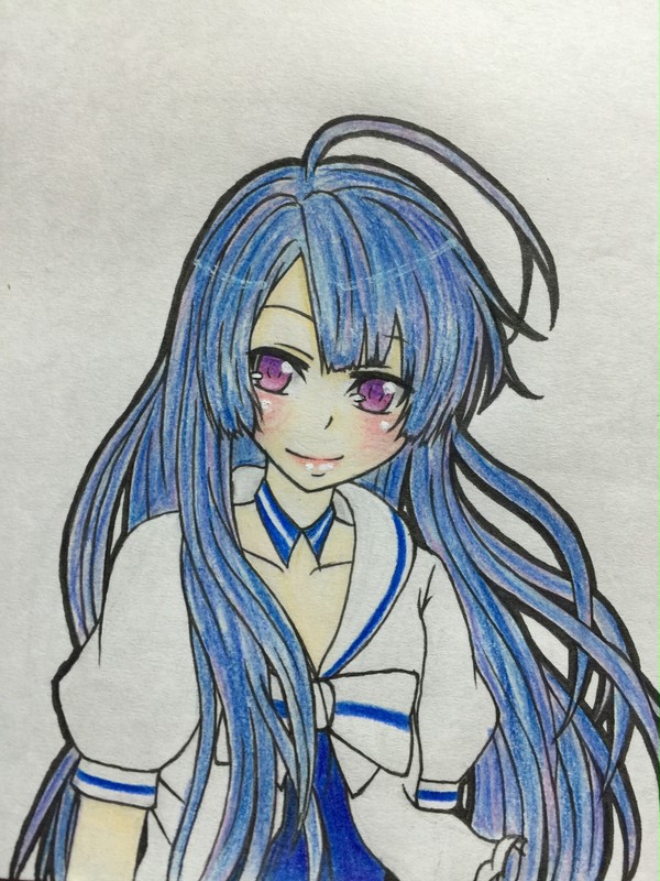 初書きルナさん