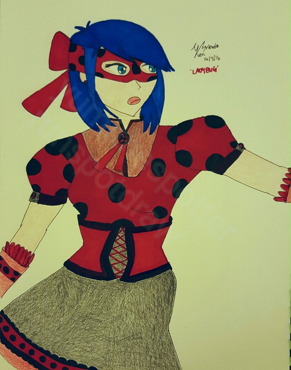 Old Western-modern Ladybug