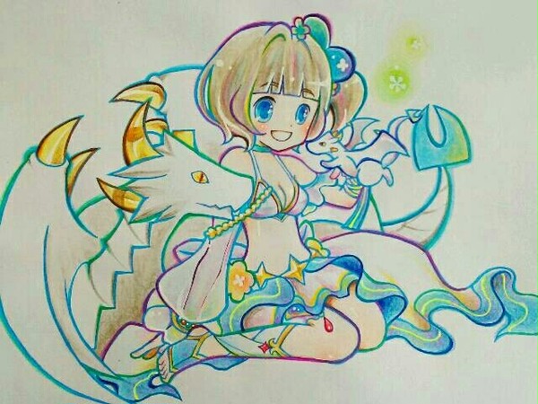 ドラゴンも一緒に