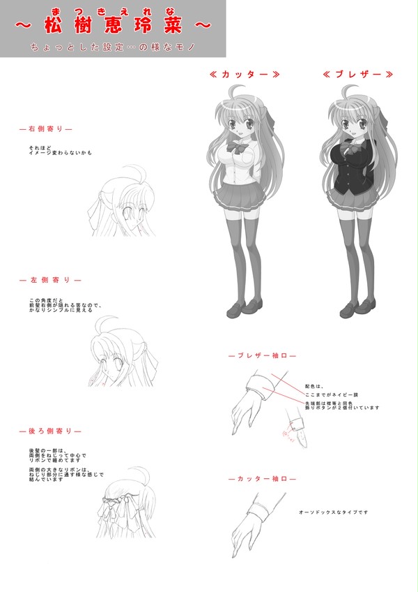 とりあえず・・・設定のようなモノ(再投稿)
