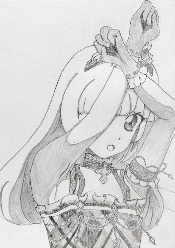 氷上スミレ描いてみた