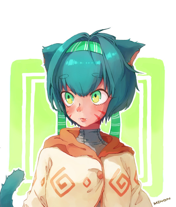 ゲームにいそうな猫