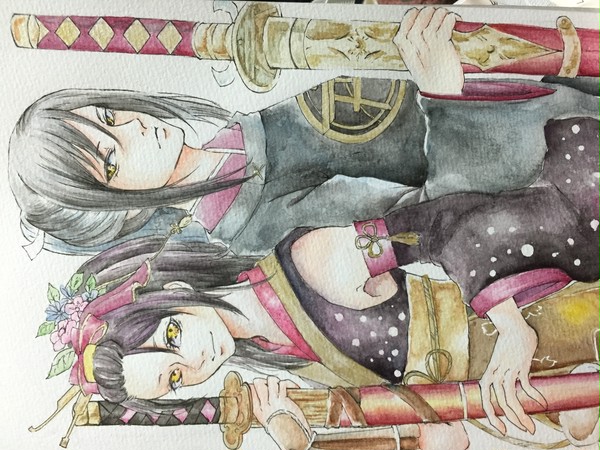 たろじろ初描き