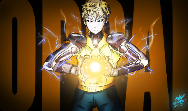 Genos oppai sweater.