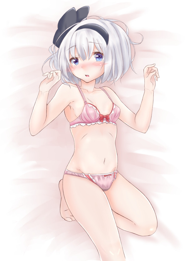 下着姿の妖夢ちゃんを押し倒し隊