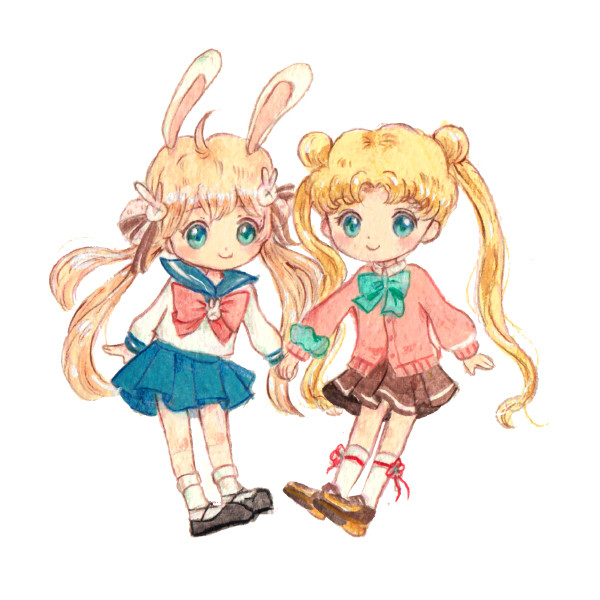 ツキミ x うさぎ