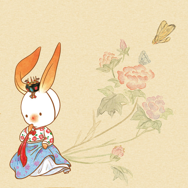 韓服のモモン