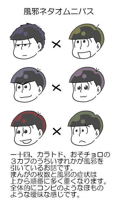 風邪ネタオムニバス