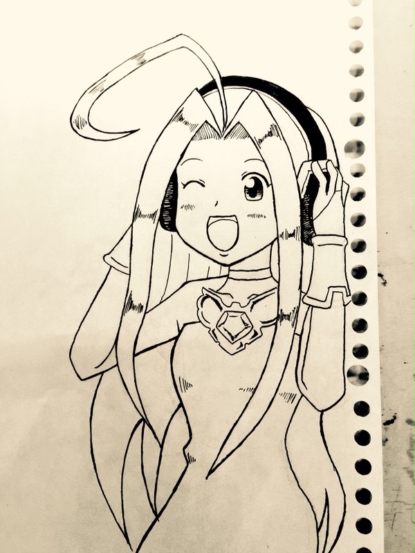 練習絵 グラブル ルリア