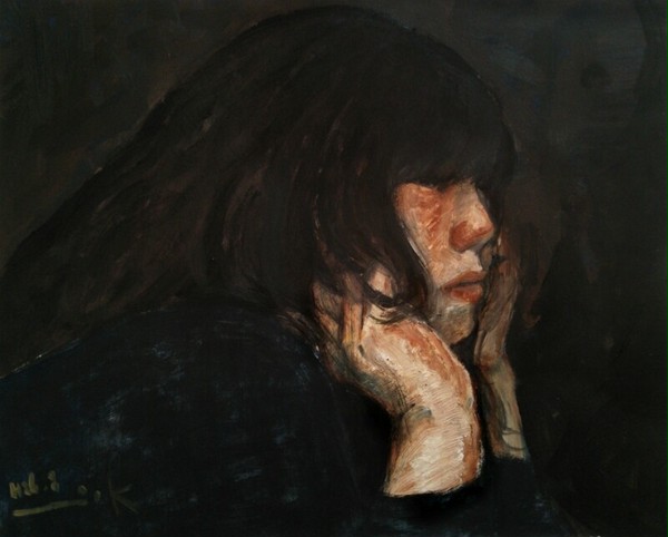 古い絵(portrait)