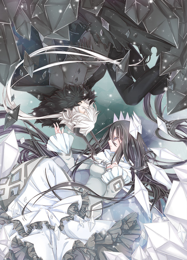 黒と白