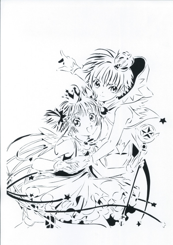 【切り絵】カードキャプターさくら