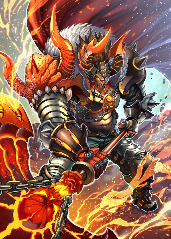 VELM GALD'S CARD　蛮族の王