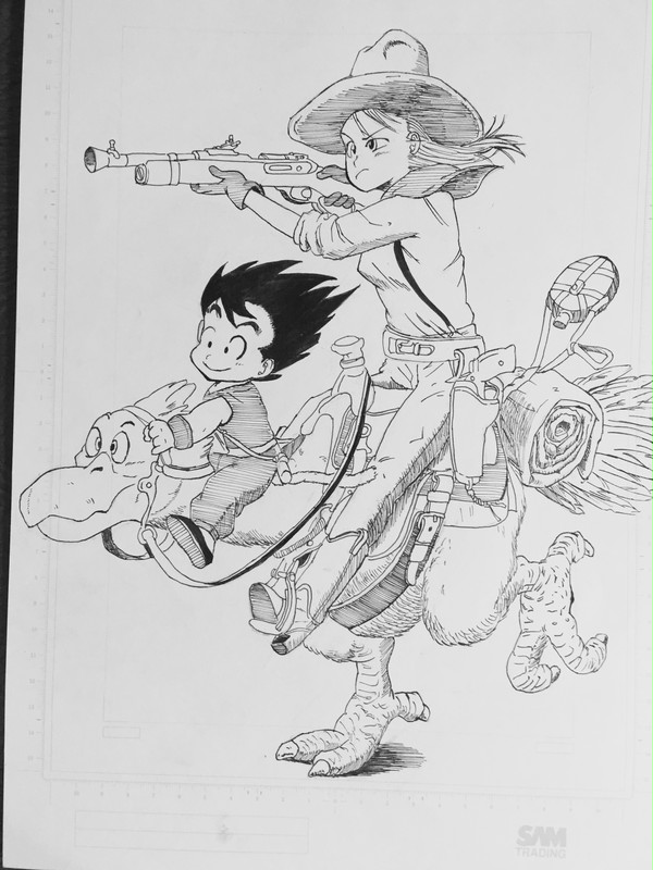 ドラゴンボール模写