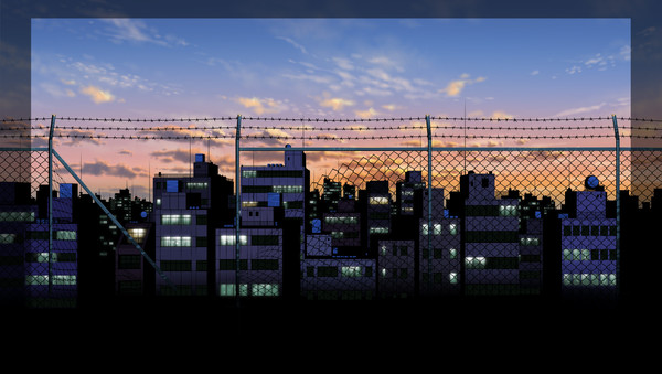 自主制作アニメーション「てくてく日和」 背景(Ver違い)