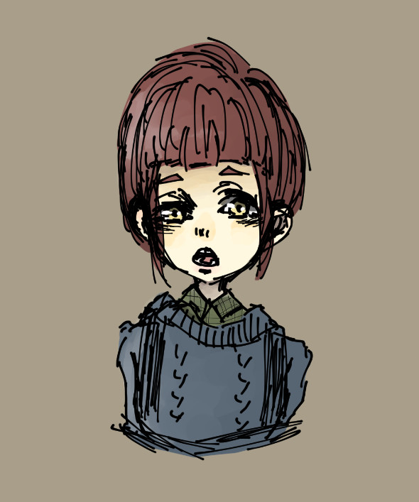 １時間で２つ描いてみました