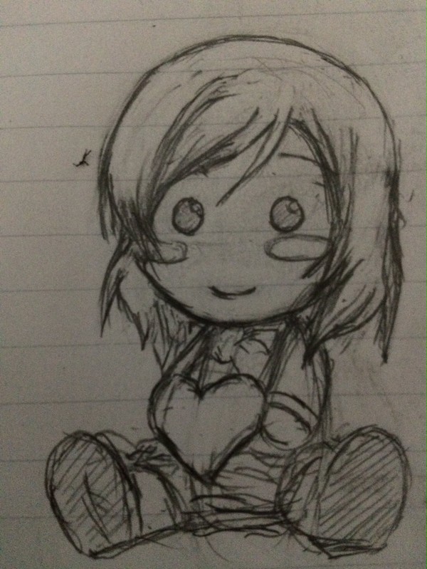 真姫誕生イラスト（落書き）