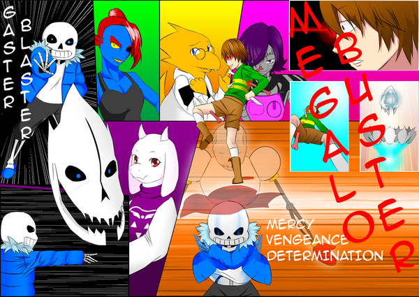 Undertale - Sans vs Chara
