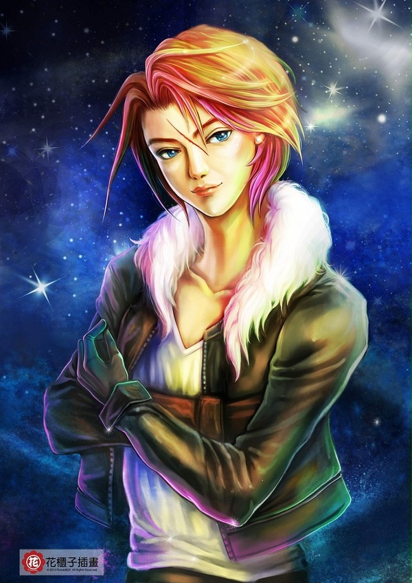 @花櫃子插畫-二次創作-Final Fantasy VIII