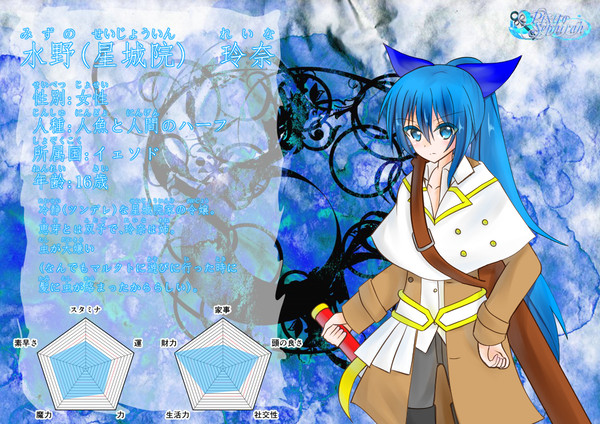 【ぴくっ人セフィラ】水野(星城院) 玲奈【キャラシート】