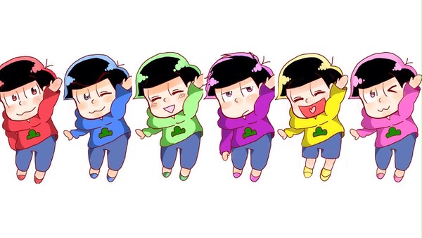 6色❤️💙💚💜💛💗