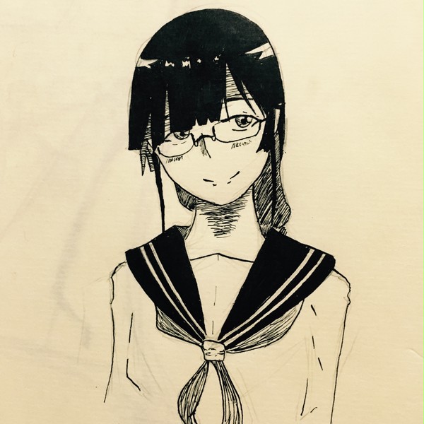 メガネ女子