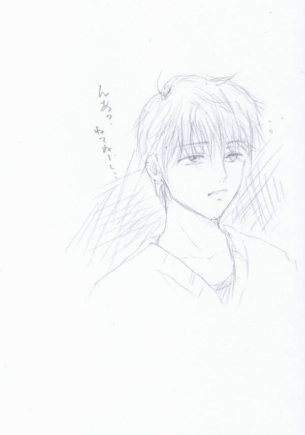 自分絵で一松を描いてみた♪