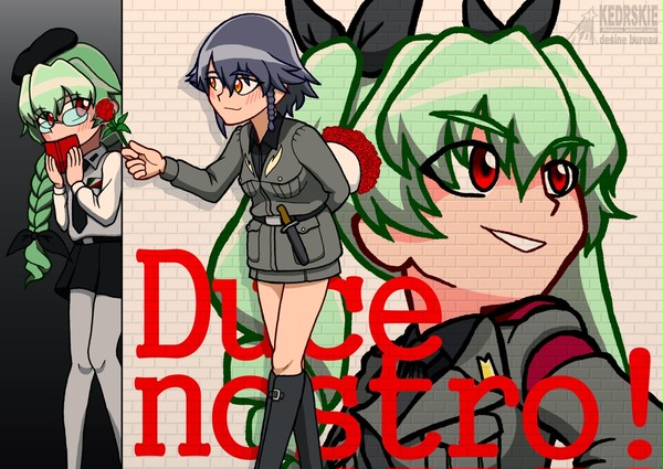 【ガルパン】Duce nostro, sei mia.