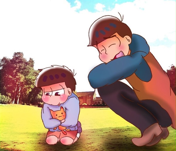 からまつ先生といちまつくん