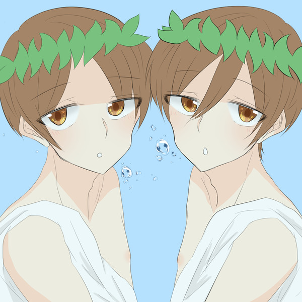 双子らくがき