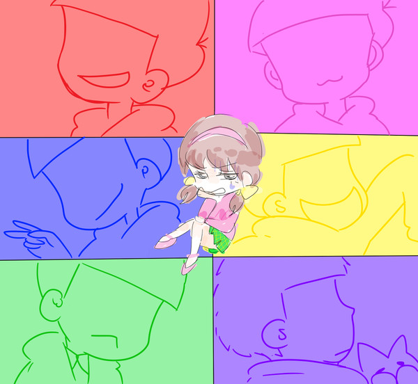 誰が誰でもおんなじなのよっ