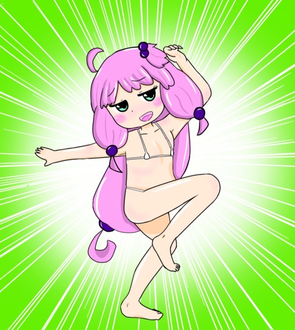 マイクロビキニ➕夜叉の構え