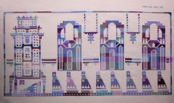 壁画刺繍