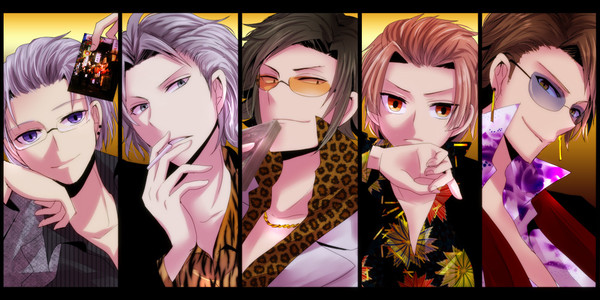 成人組5人で