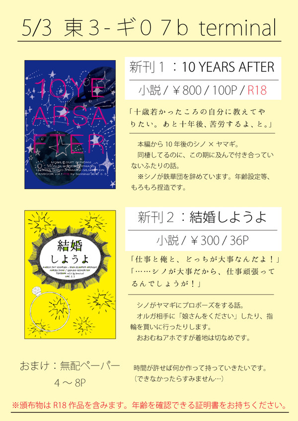 【5/9追記】5/3 SCC25