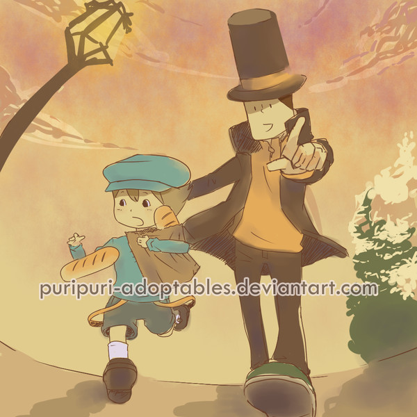 Proffesor Layton & Luke