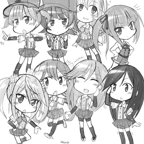「艦これワンドロ集10 2月10日~4月19日分から18枚