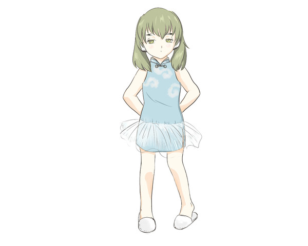 垂耳兔少女