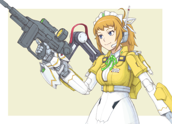 すーぱーふみなに1/100サイズの武器を持たせる案
