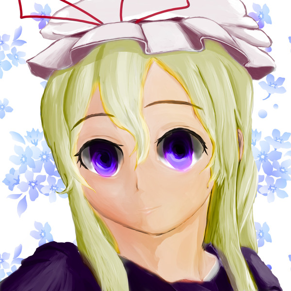 ゆかりが描いてほしそうにこちらをみている