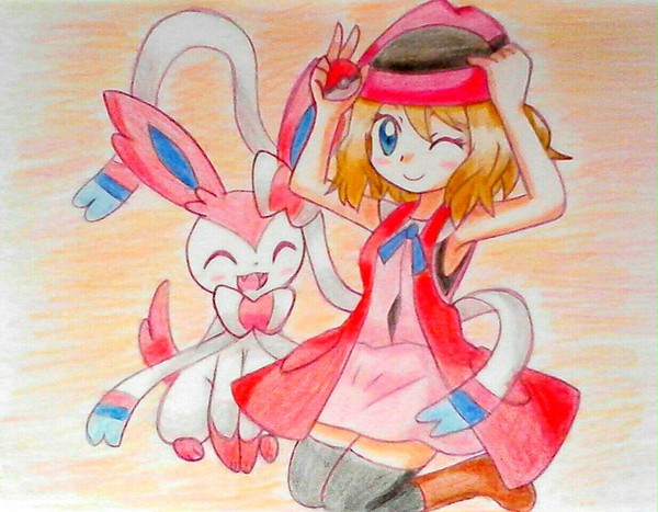ポケモンらくがき６。