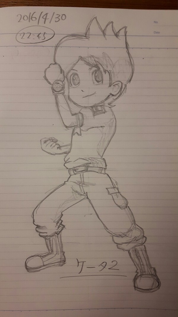 2016/4/30 『ケータ模写2』