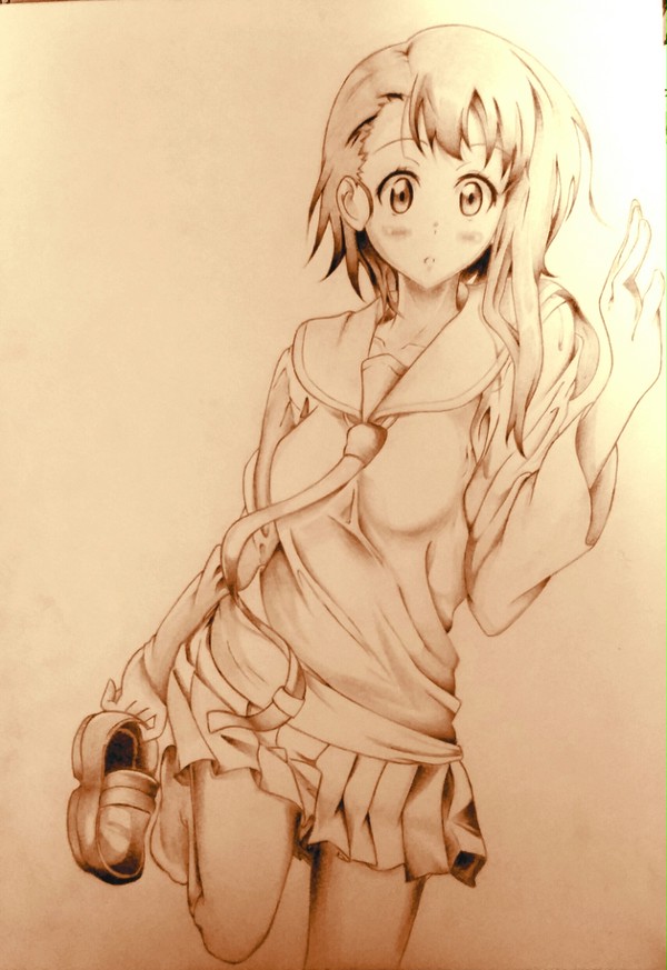 小野寺小咲 描いてみた