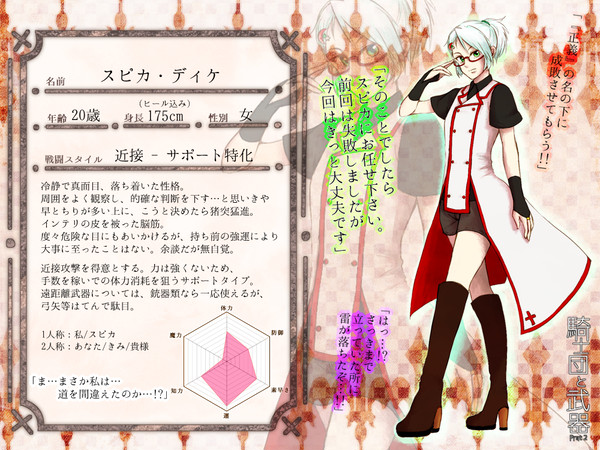 【士武2】スピカ・ディケ【騎士】