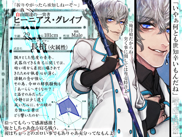 【士武2】ヒーニアス・グレイブ【武器】