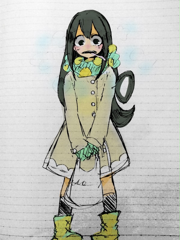 梅雨ちゃんと相澤先生