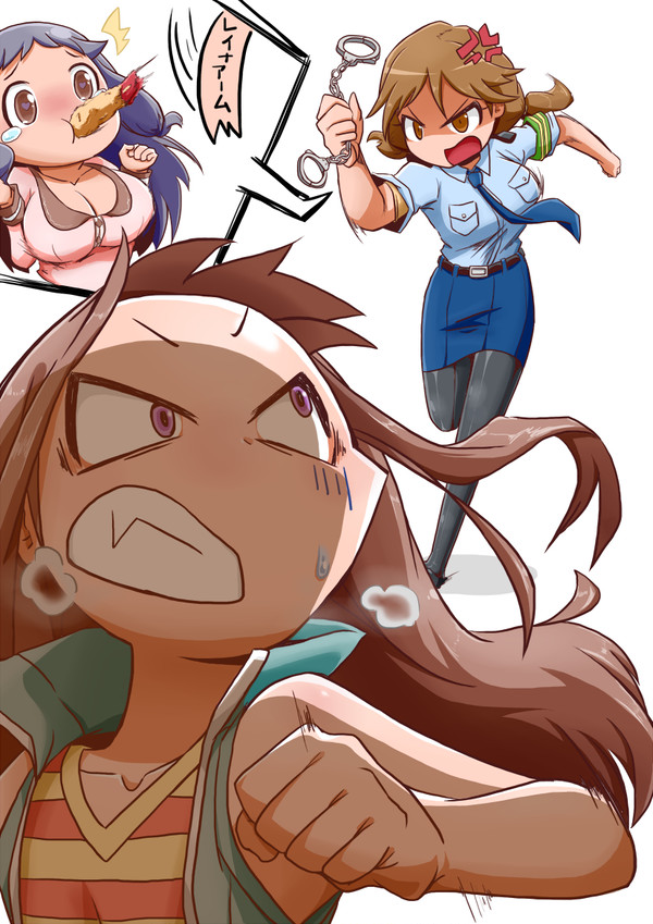 早苗さんとレイナ様の追いかけっこ