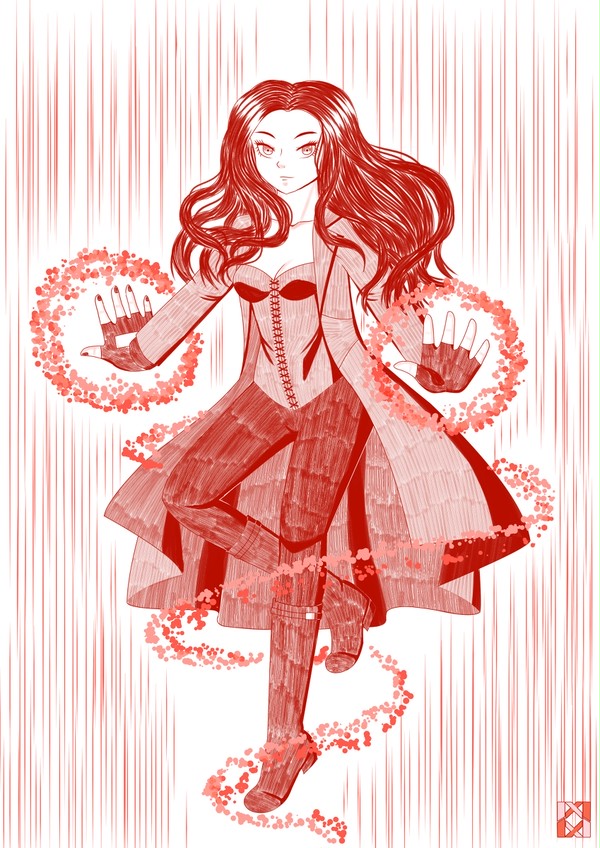 Civil War Scarlet Witch fanart
