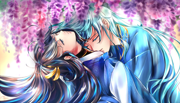 【刀剣乱舞】「いちみか」 - 紫色の王室