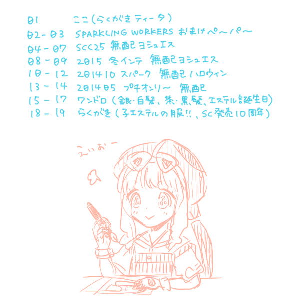 軌跡いろいろ